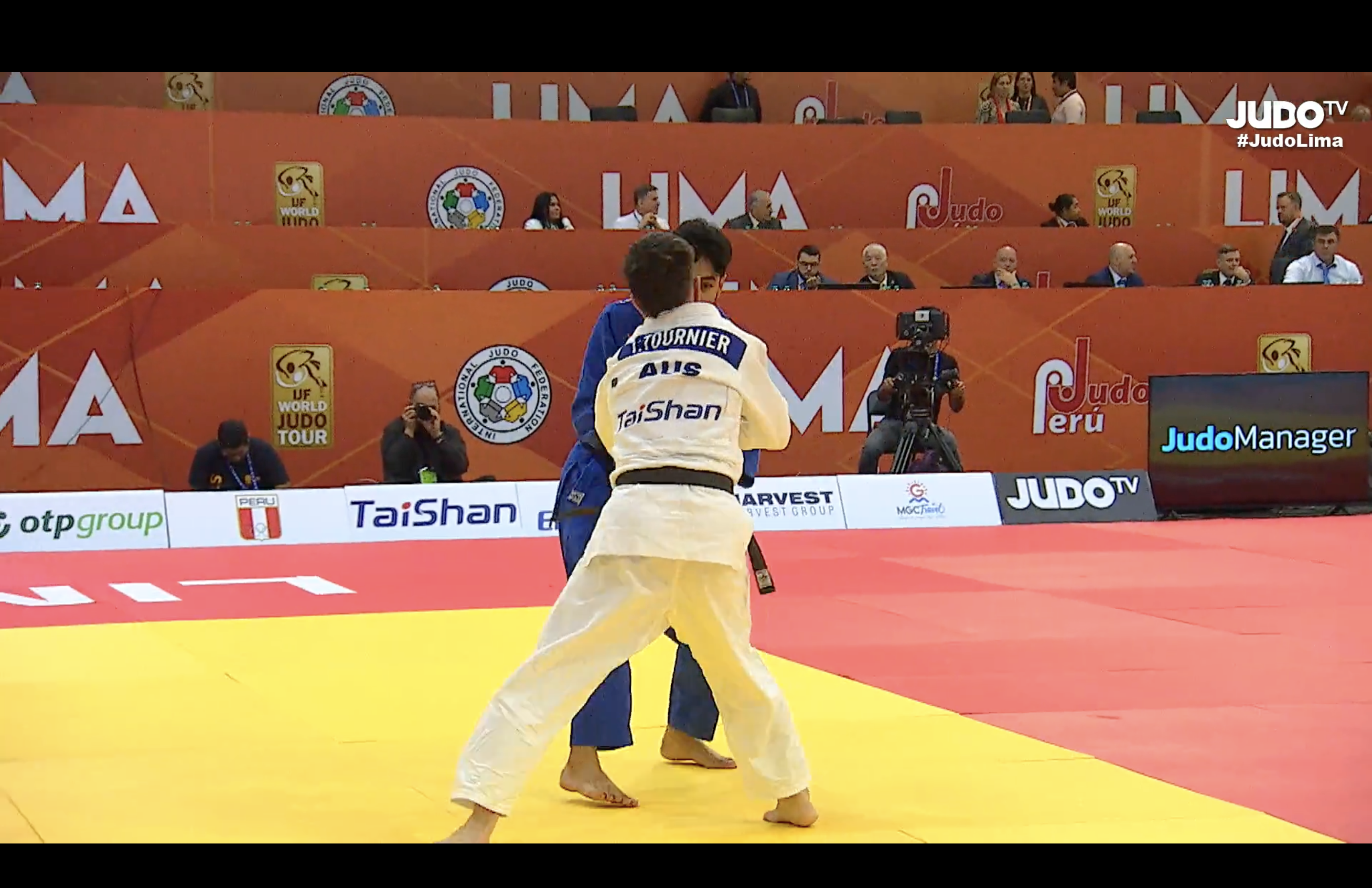 Timeo Tournier makes IJF World Tour debut at Lima Grand Prix