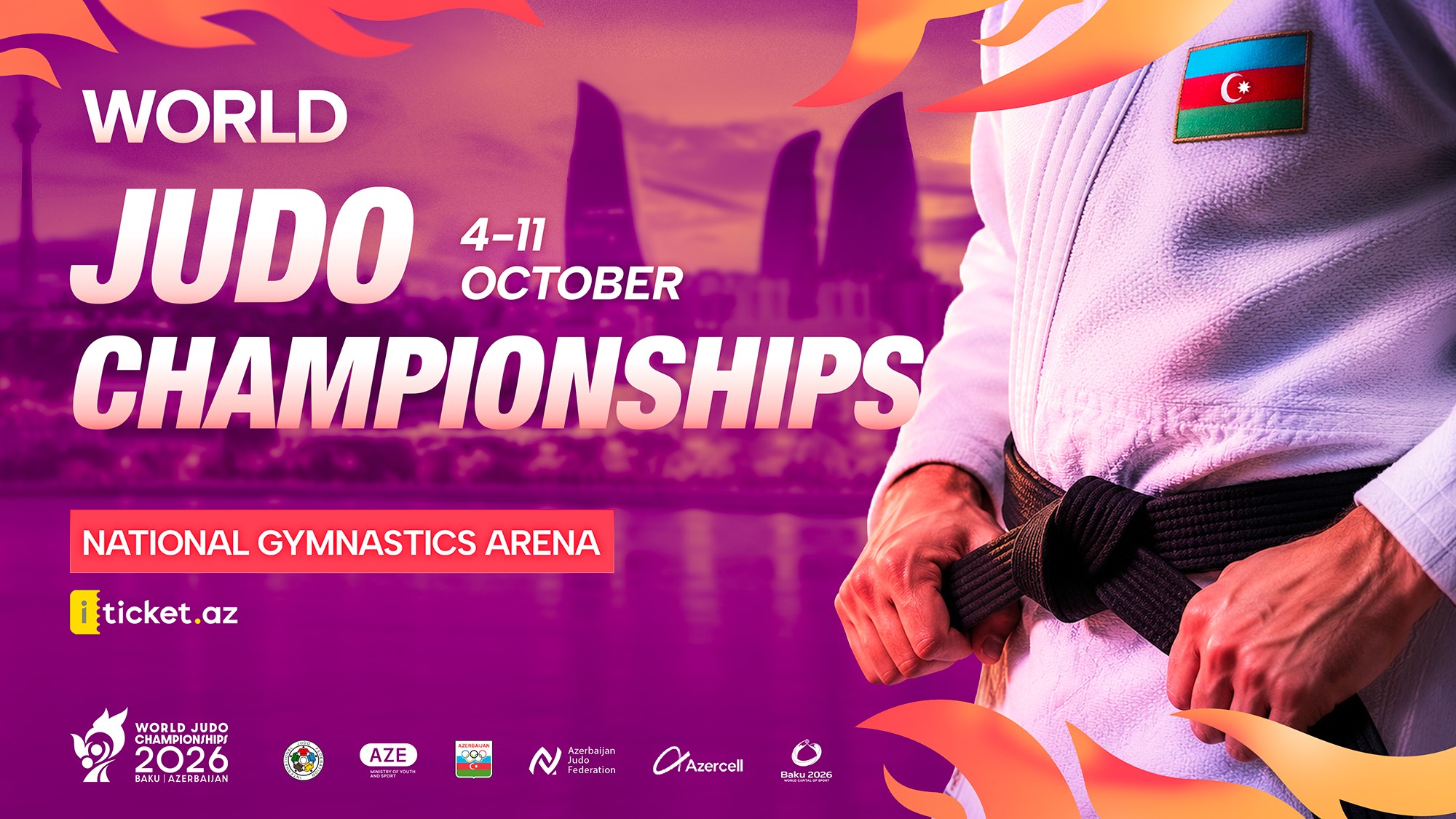 Four WA judoka take on the world in Baku as the road to LA28 gathers pace